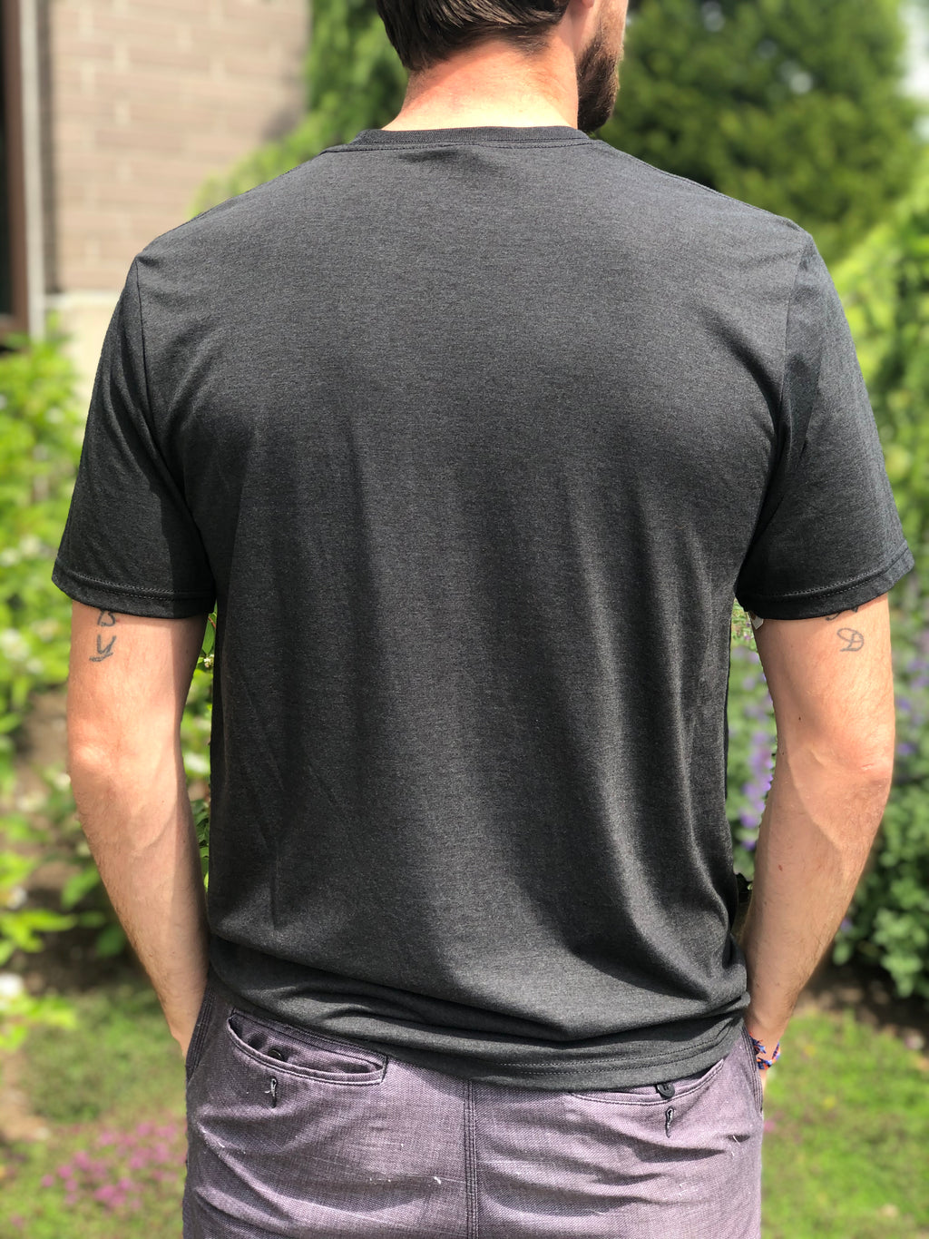 Urban Surf Tech Logo Tee - Black Frost - Urban Surf