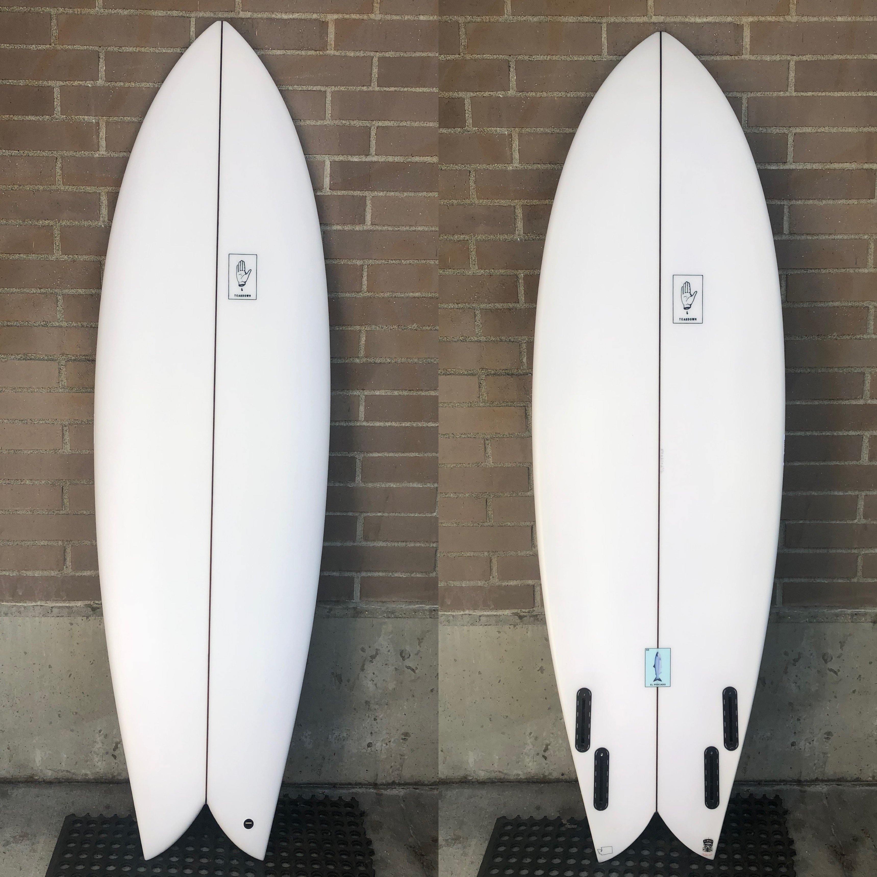 6' Teardown Surfboards Pescado - Urban Surf