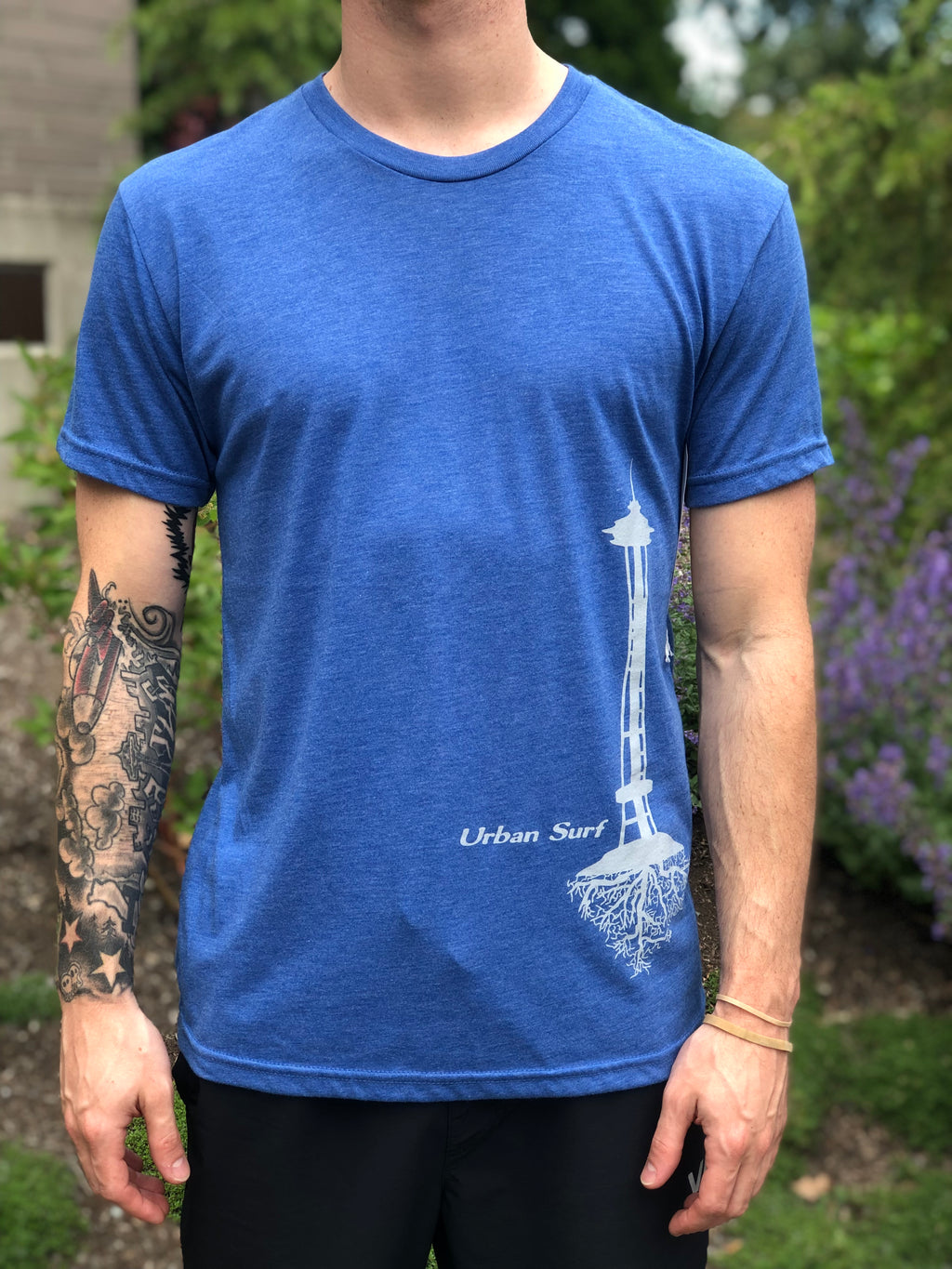 Urban surf needle tee seattle