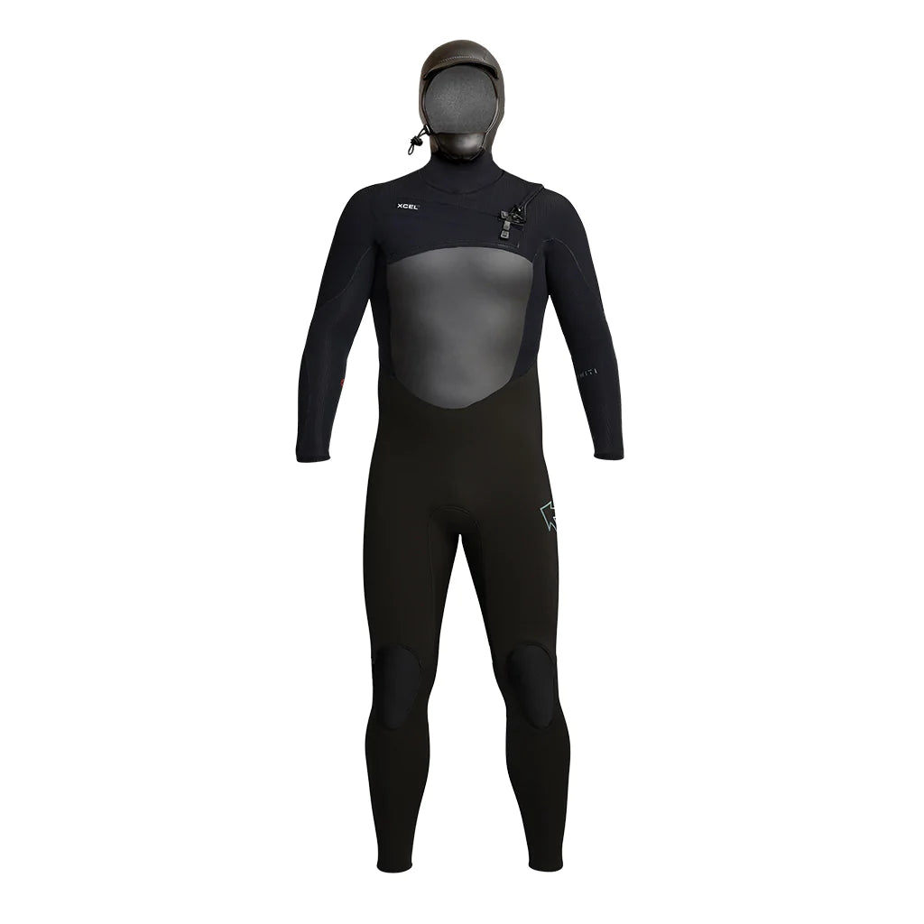 Xcel Men's Infiniti Hooded 5/4 Wetsuit FA22 - Front Zip - Urban Surf