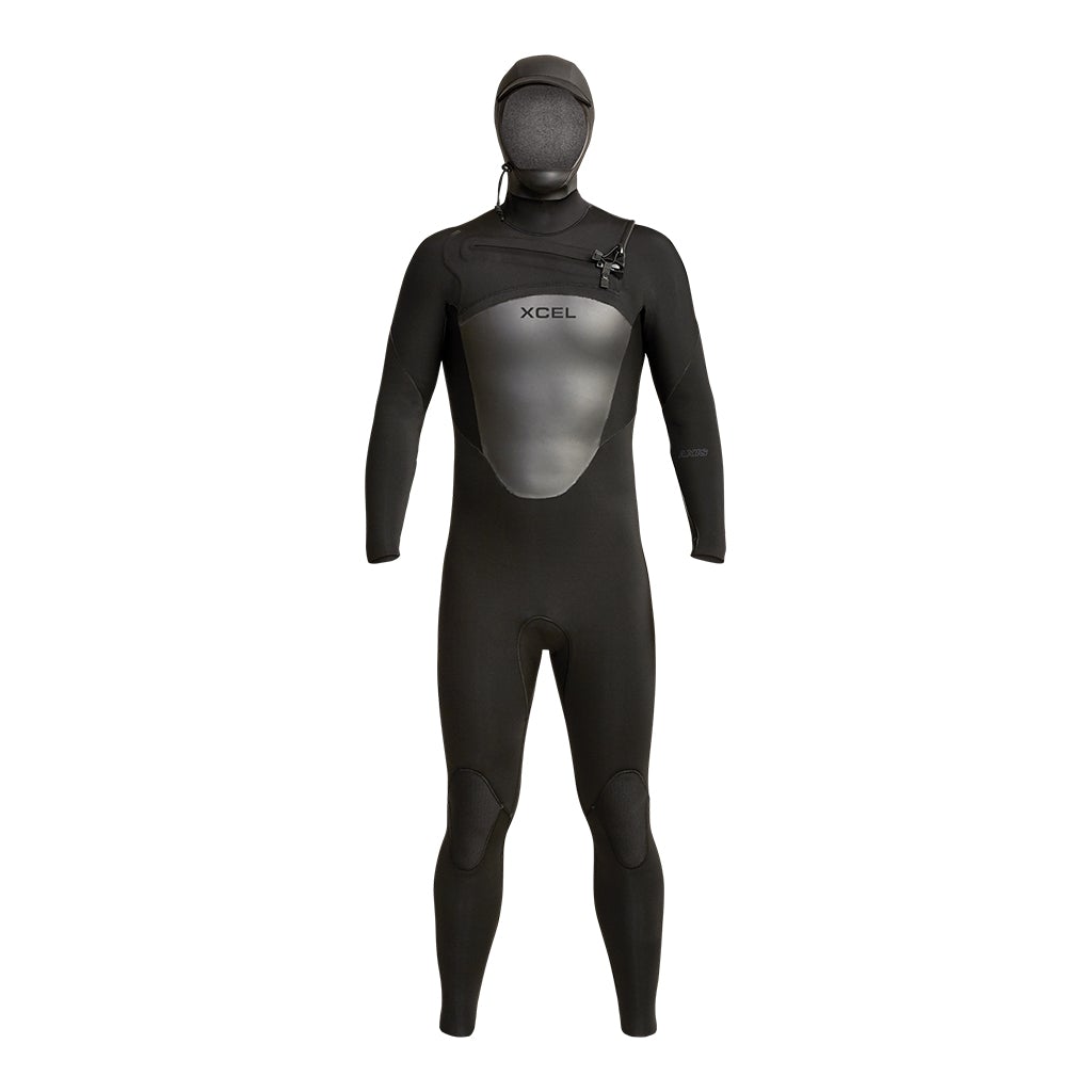 Xcel Axis 5/4mm Hooded Wetsuit - Chest Zip - Urban Surf