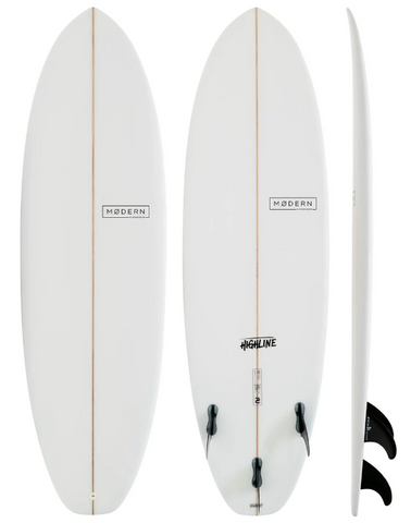 Modern Surfboards Highline Clear - 6'8" - Urban Surf