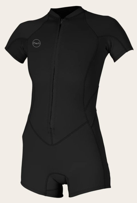 O'Neill Bahia Front Zip Short Sleeve Springsuit - Urban Surf