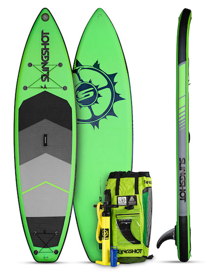 11'0" Slingshot Airtech Crossbreed iSUP with Paddle - Colors Vary