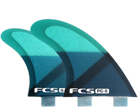 FCS Q-PC-5 quad fin set - Urban Surf