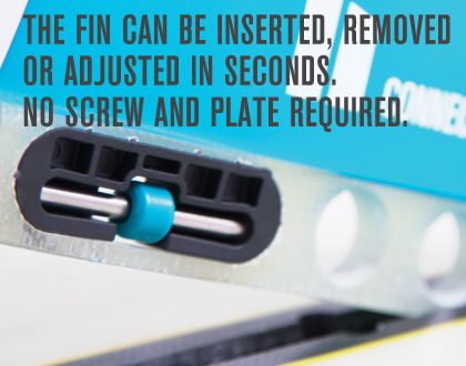 FCS II Touring 9" SUP Fin - Glass Flex - Urban Surf