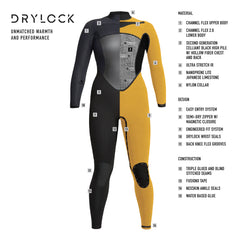 Women's Xcel Drylock 6/5 Hooded Wetsuit - Urban Surf