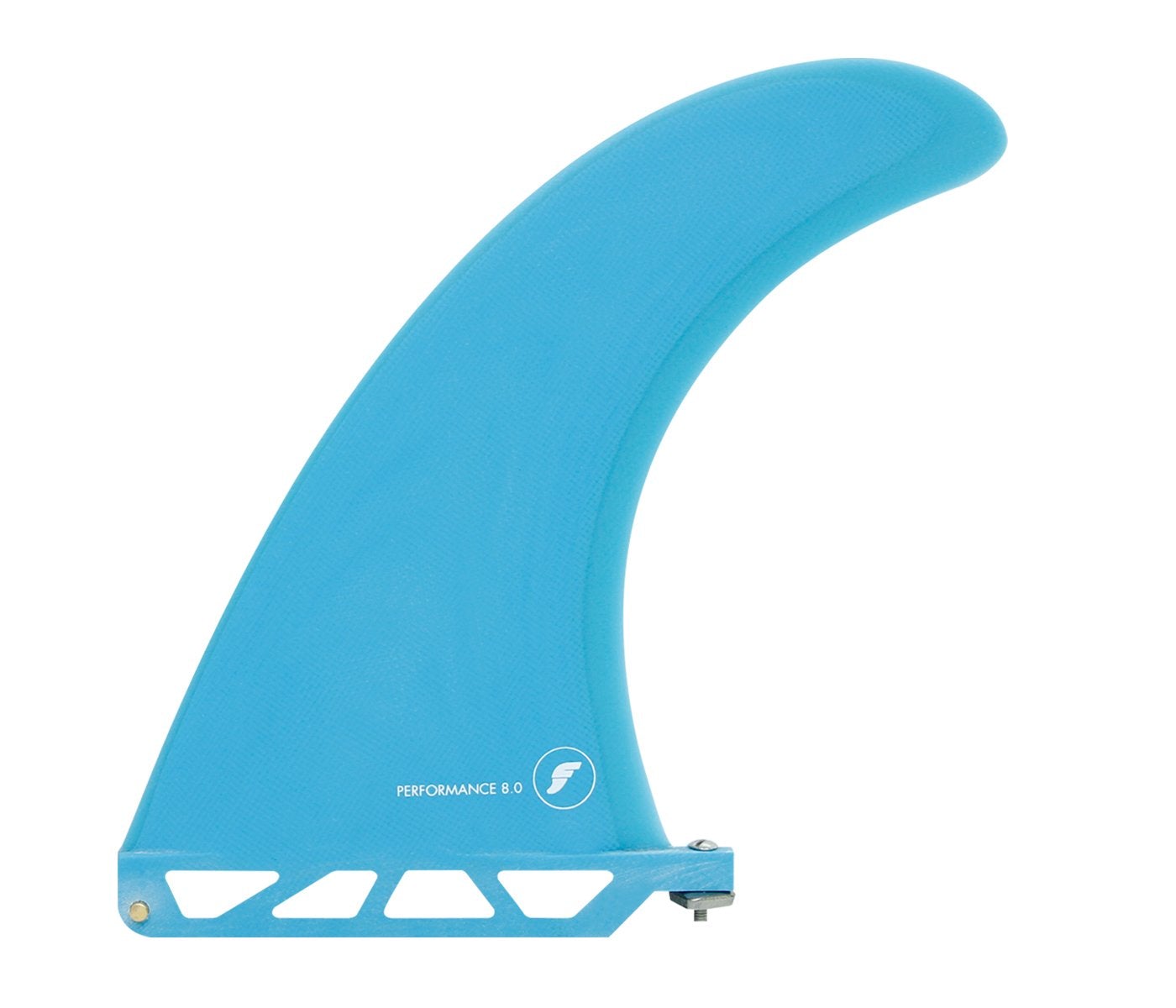 Futures Performance 8" Longboard Fin - Blue - Urban Surf