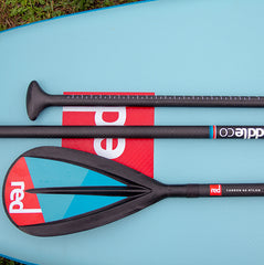 Red Carbon 50 Nylon 3pc Paddle